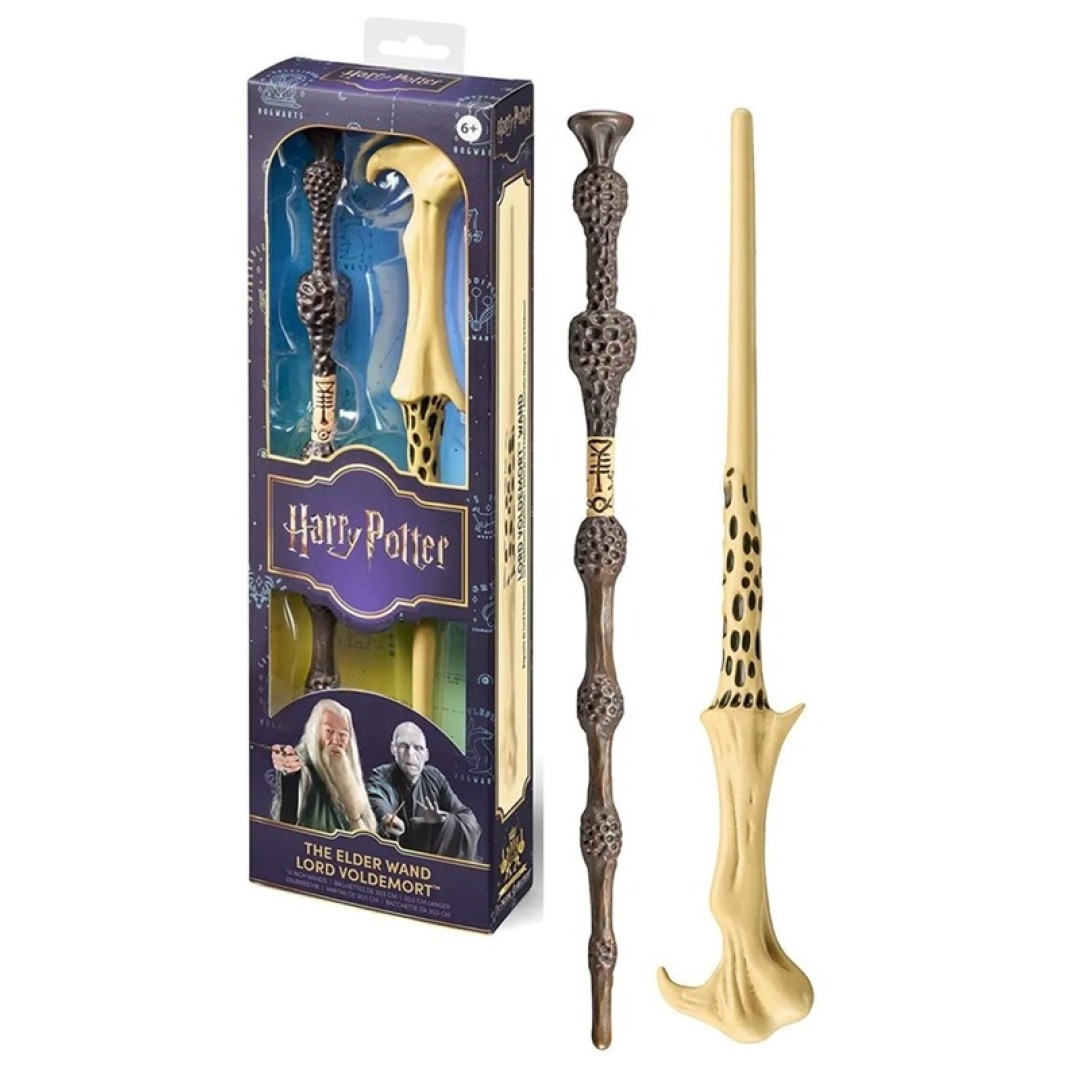dce19d0fc5e689bbc27e0b8d65421228.jpg Harry Potter Lord Voldemort & Elder Wand Wands - Image 1