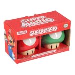 Super Mario Mushrooms Salt & Pepper Shakers Set