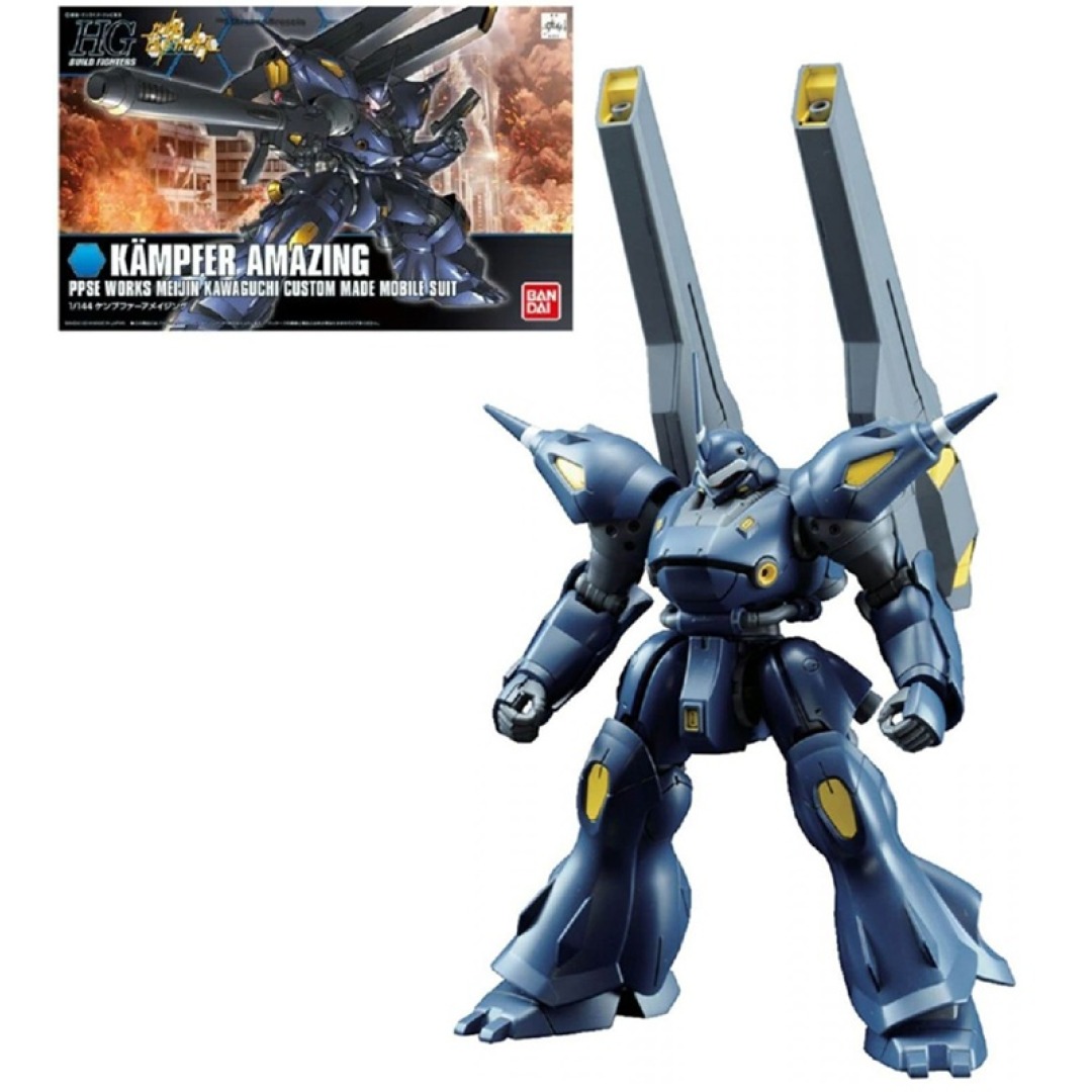 dcf782ed0cf8733ec8b5439fb8afde94.jpg Gundam Kampfer Amazing HGBF 1/144 Bandai Model Kit - Image 1