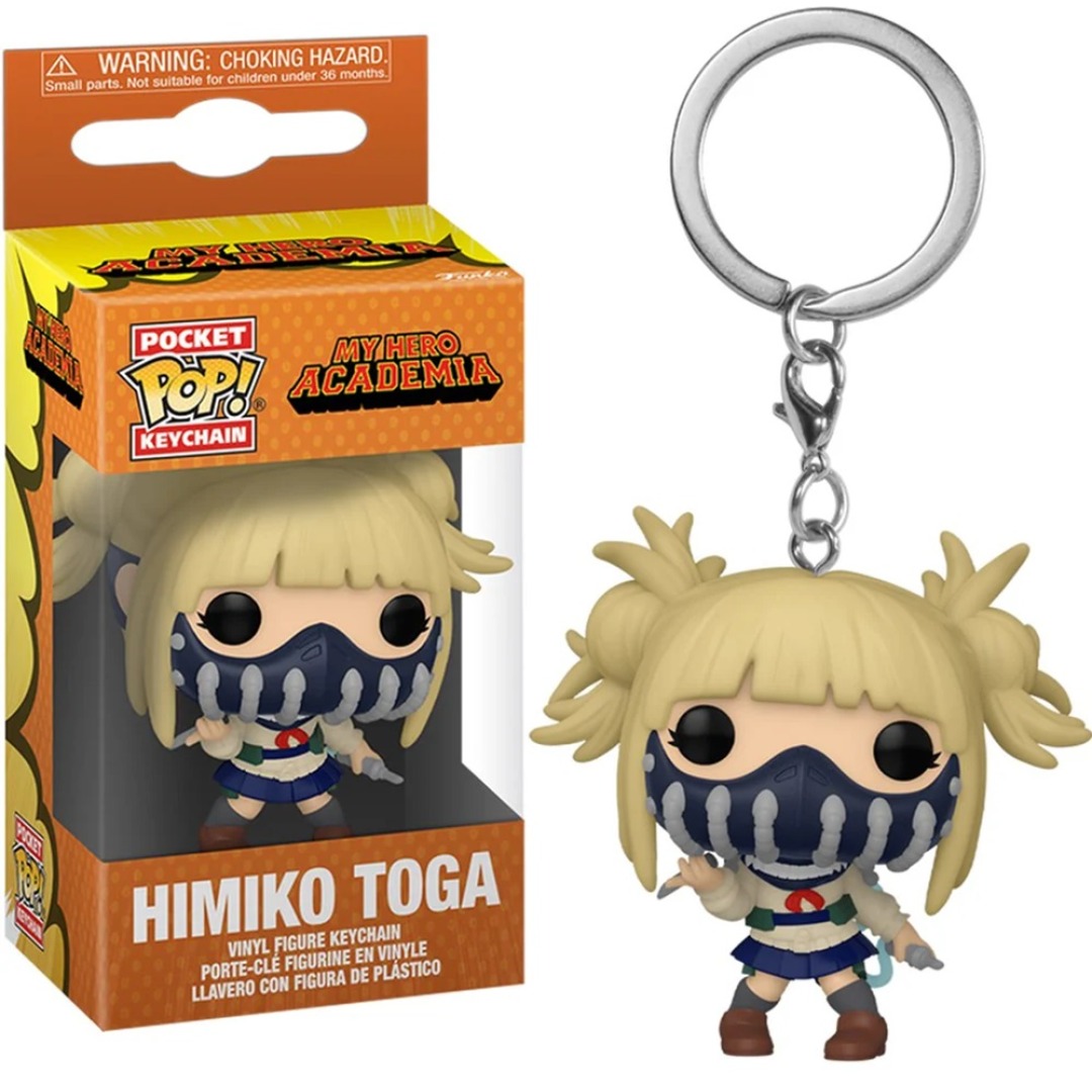 de9deeb18ca805f3f98412fc99c28e7f.jpg Pocket POP! Keychain My Hero Academia - Himiko Toga - Image 1