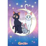 Sailor Moon Luna, Artemis & Diana Poster 91x61cm