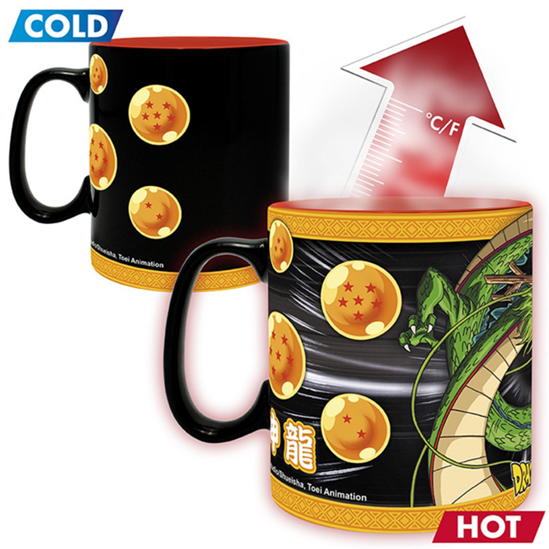 df79daa45fca2192bac4278a88b9e39c.jpg Dragon Ball Z Shenron Heat Change Mug 460ml - Image 1