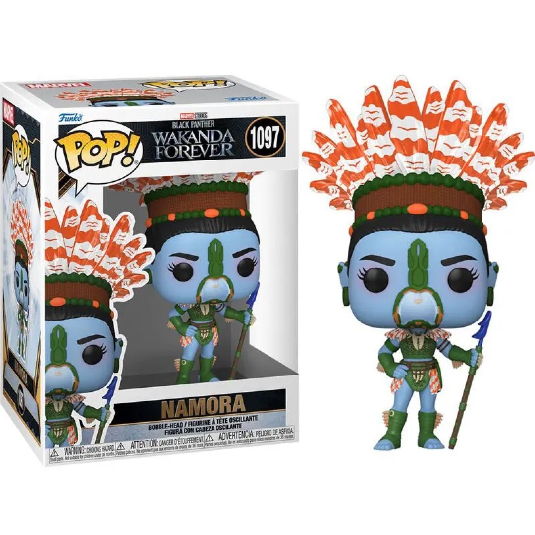 dfc94109e84642e46a45c30a3cde0457.jpg Funko POP! Marvel Black Panther Wakanda Forever N° 1097 - Namora - Image 1