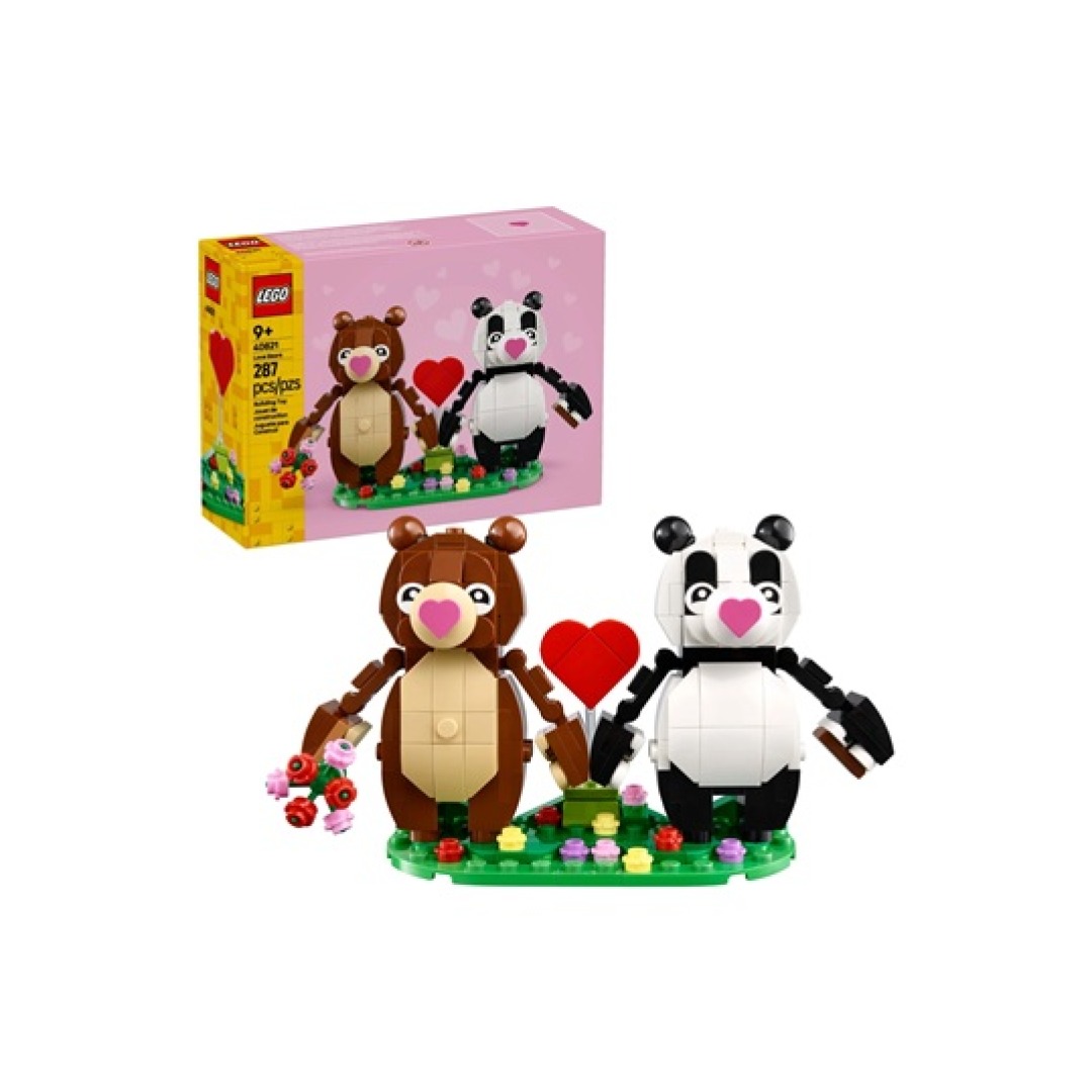 dfffd0da7dcd8c02b67aa32efbe953d3.jpg LEGO Special 40821 Love Bears - Image 1