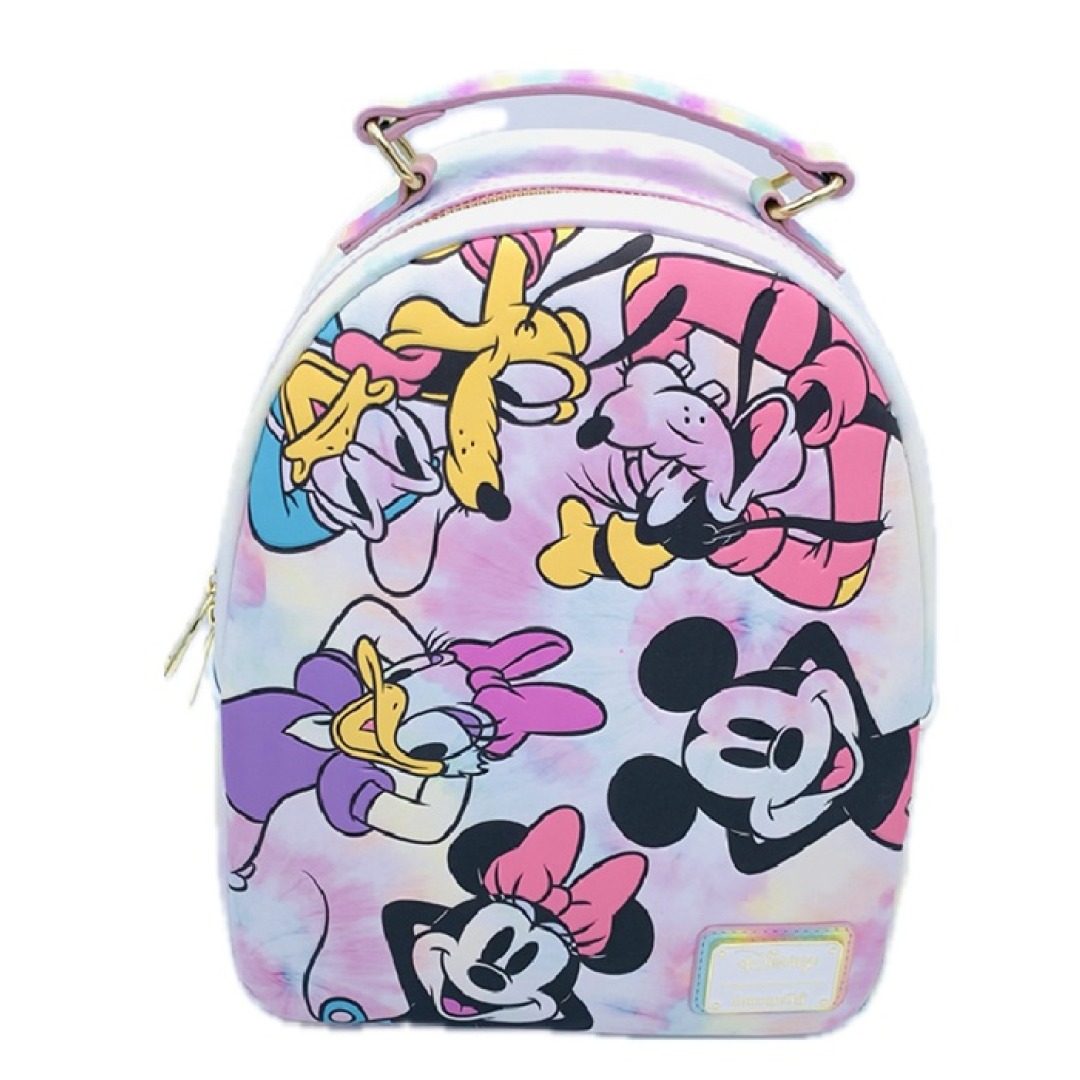 e18f81472589cfbf6dc8943718e118ad-1.jpg Disney Mickey Friends Tiedye Loungefly Backpack - Image 1