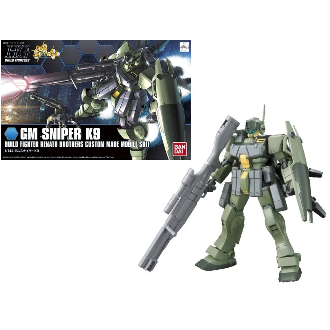 e19d928150b6da5f3359ae58c324e6aa.jpg Gundam GM Sniper K9 HGBF 1/144 Bandai Model Kit - Image 1
