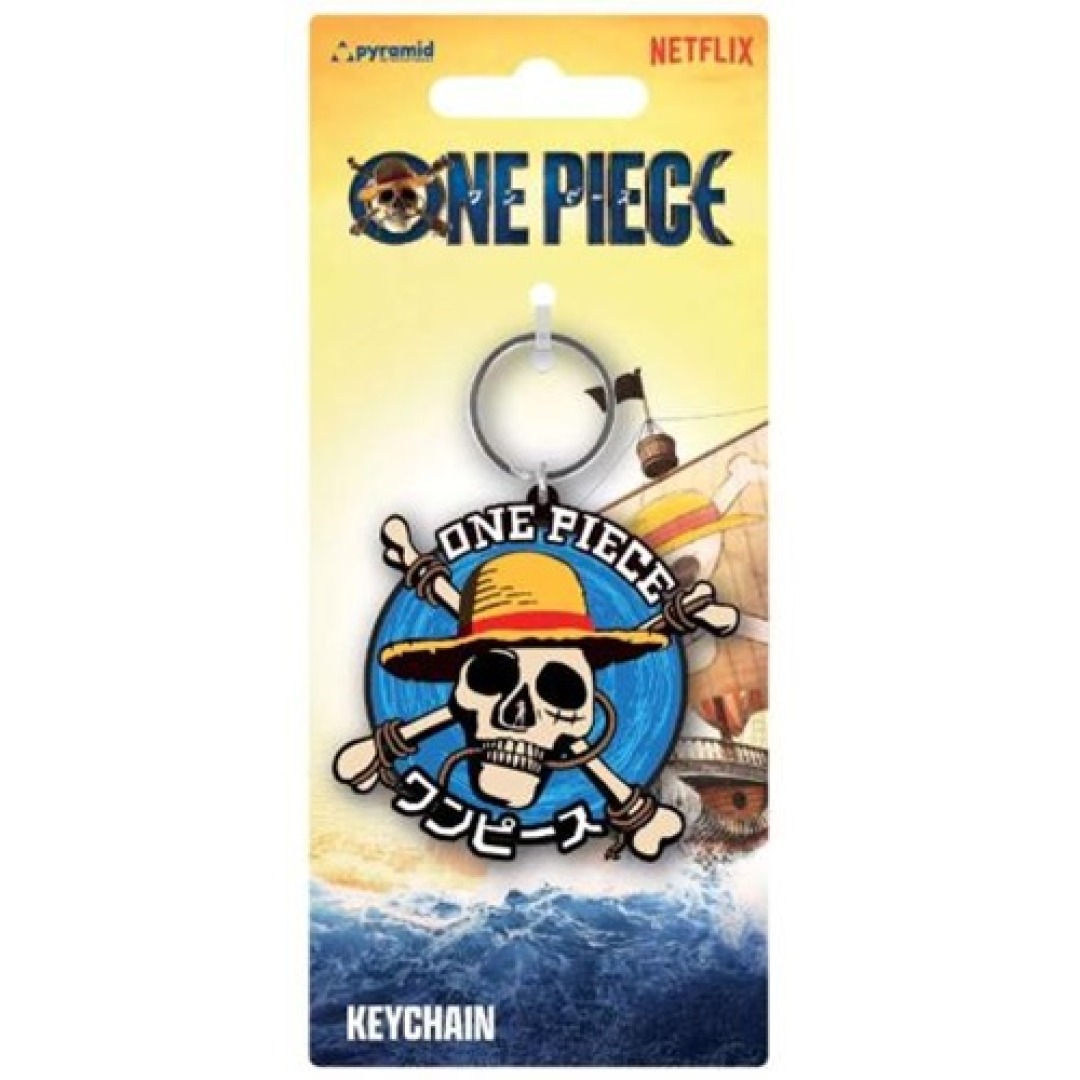 e1fc3d3dd6375ff25e98ac650a558eb8.jpg One Piece Straw Hat Crew Keychain - Image 1