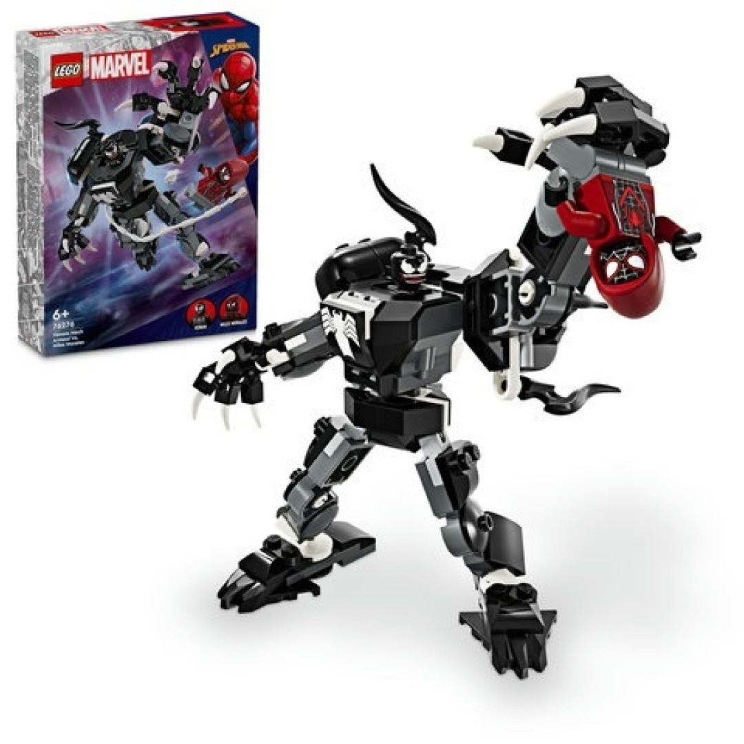 e24e3ee2591a9eb69845fcd7a287d323.jpg LEGO Marvel 76276 Venom Mech Armor VS Miles Morales - Image 1