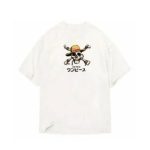 One Piece White T-Shirt (S)