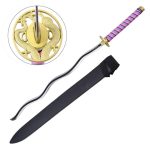 Demon Slayer Obanai Iguro Purple Katana Replica