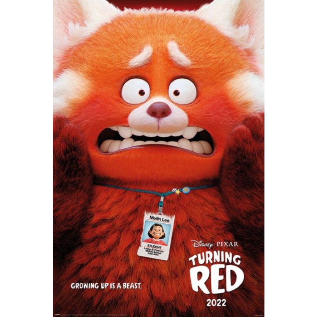 e3a177c1944e83736df6da310cead14a.jpg Turning Red Red Panda Mei Poster 61x91cm - Image 1