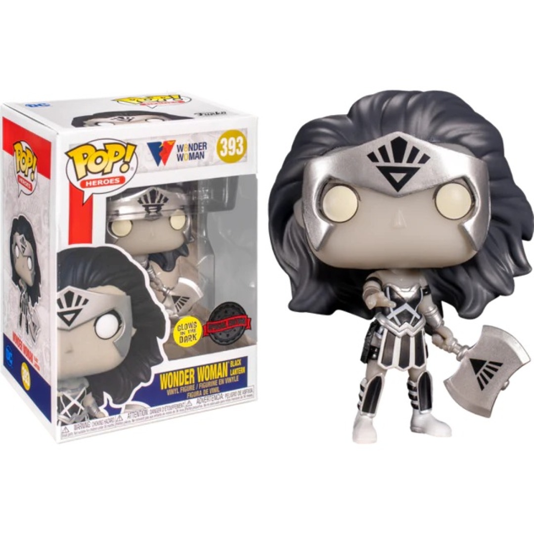 e46c007d3eadd9d298110c67f291e4a5.jpg Funko POP! DC Wonder Woman N° 393 - Wonder Woman Black Lantern Exclusive - Image 1