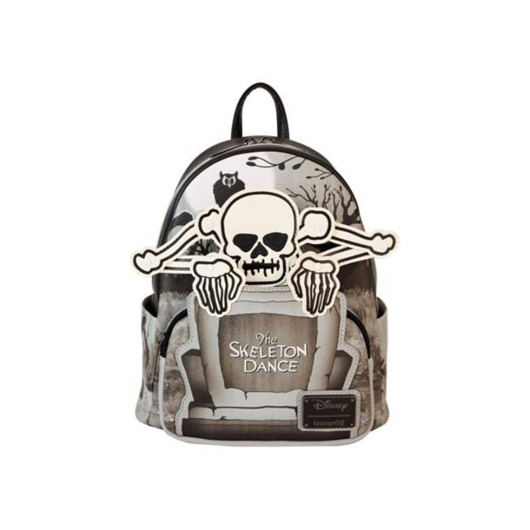 e4b37242632249e47e6861d3da5fee37-1.jpg Disney Skeleton Dance Loungefly Backpack - Image 1