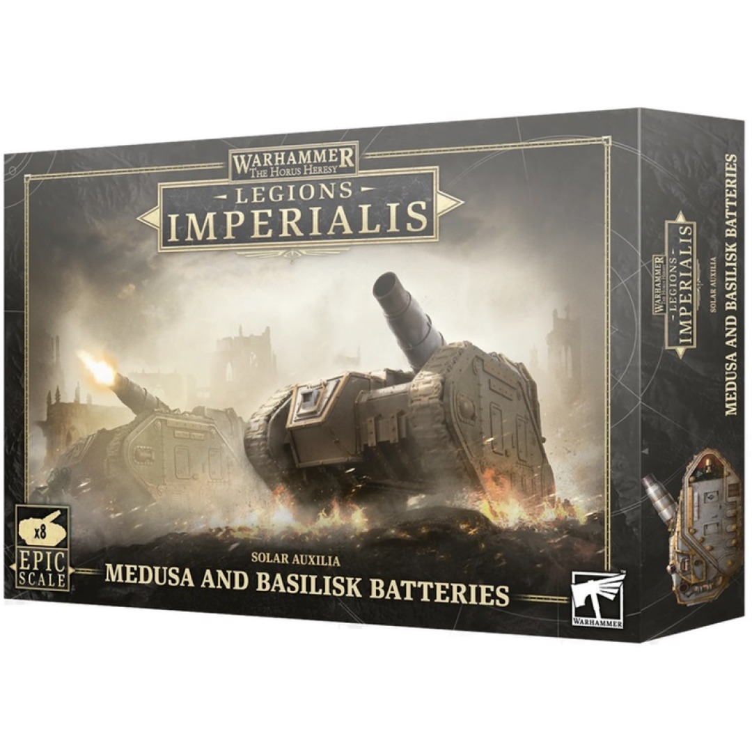 e4e144c9e3c05007384f28a09246e1a8-1.jpg Warhammer The Horus Heresy Legions Imperialis Medusa And Basilisk Batteries (03-16) - Image 1