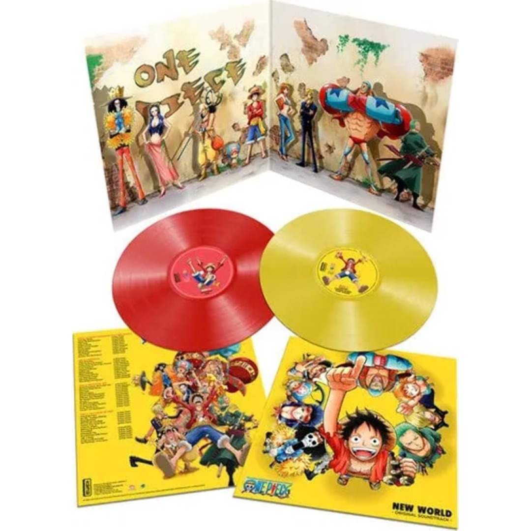 e4f034761485fdc7fa4a6b95f6bff40f-1.jpg One Piece New World Original Soundtrack Vol. 2 LP Vinyl - Image 1