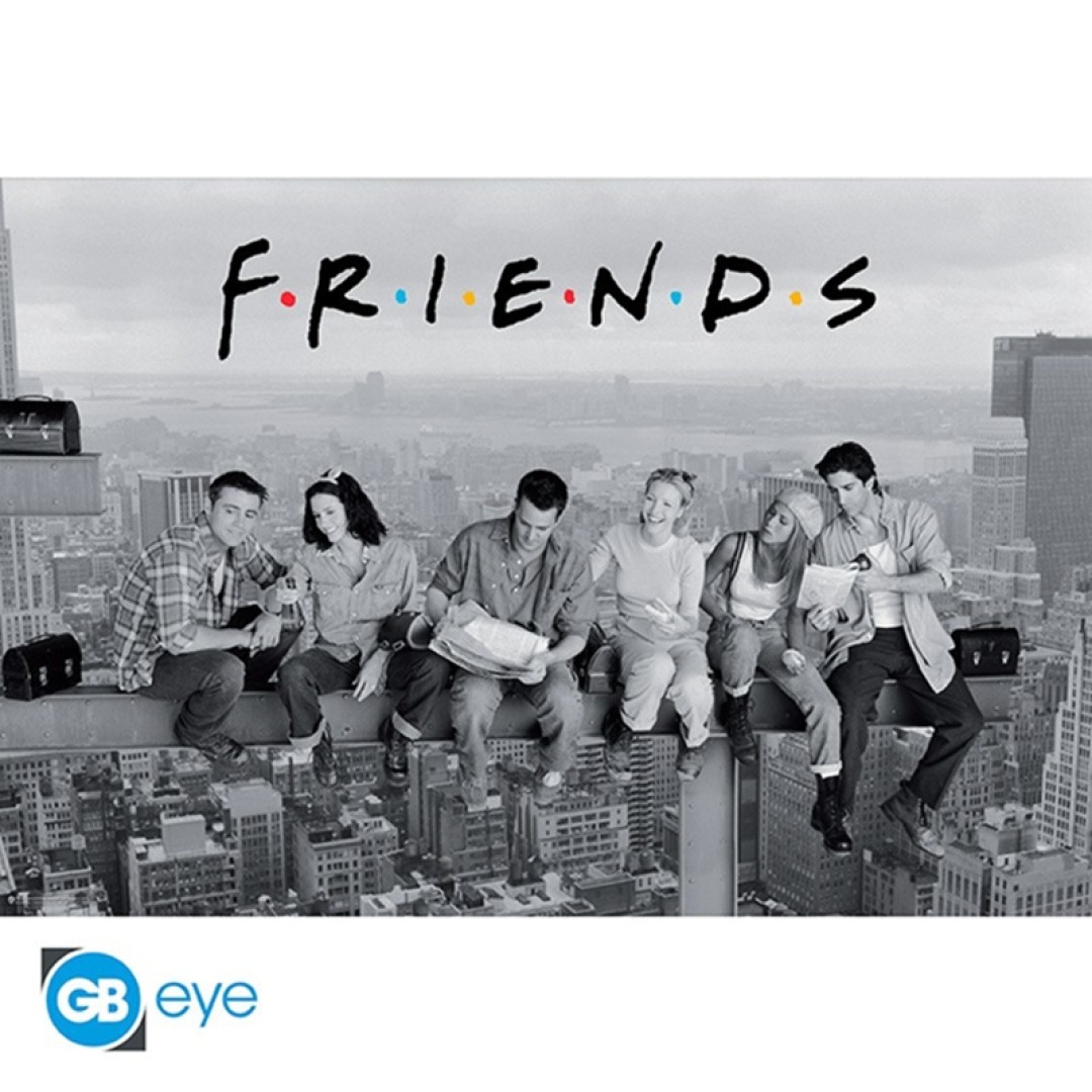 e507ad74ff93dbf1b4e3efb5e4fe497d-1.jpg Friends Poster 91x61cm - Image 1