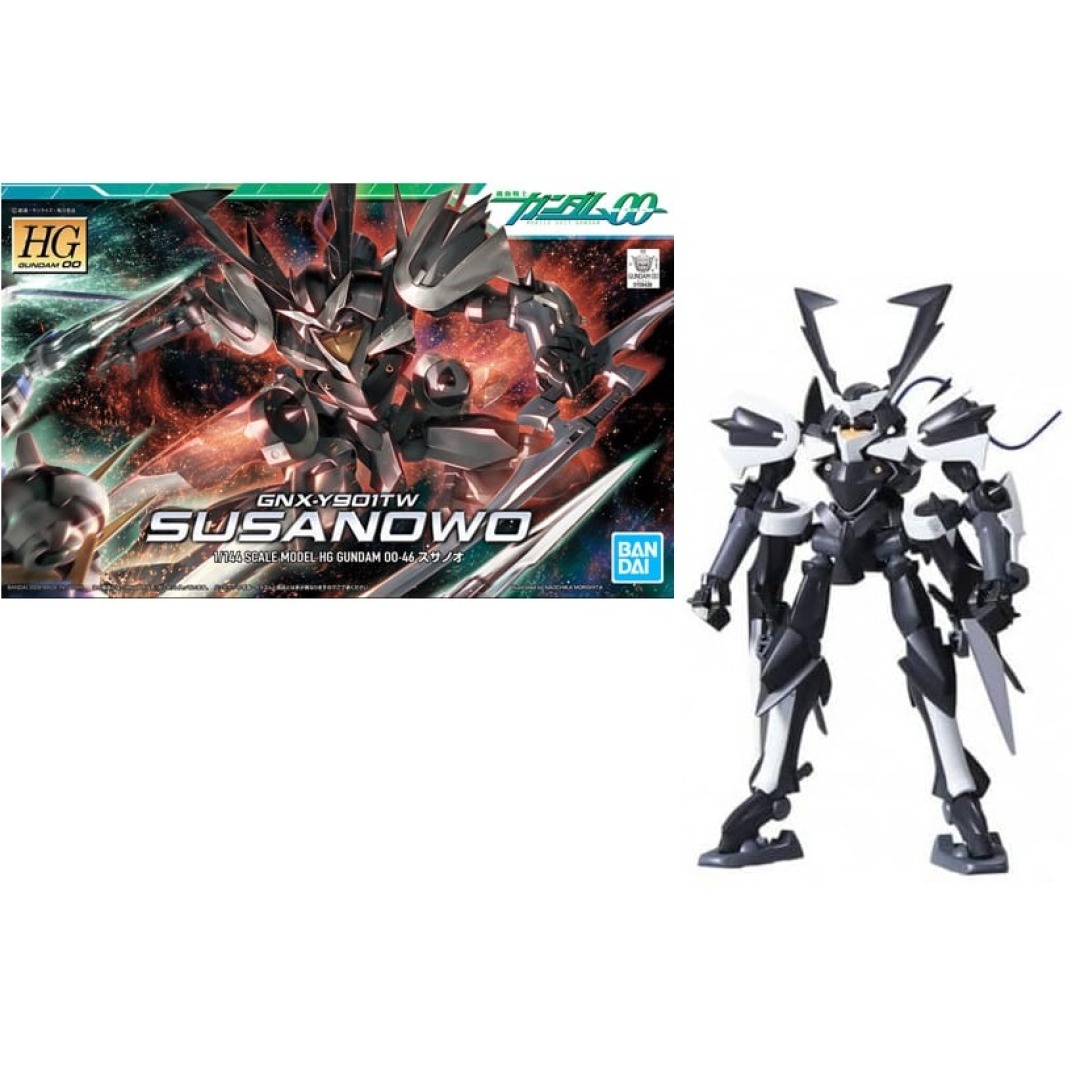 e511c6c3bb14a165344bc65b290bfb4d.jpg Gundam Susano HG 1/144 Bandai Model Kit - Image 1