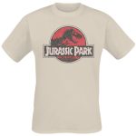 Jurassic Park Grunge Logo Jurassic T-Shirt Men (XL)