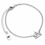 Harry Potter Deathly Hallows Sterling Silver Bracelet