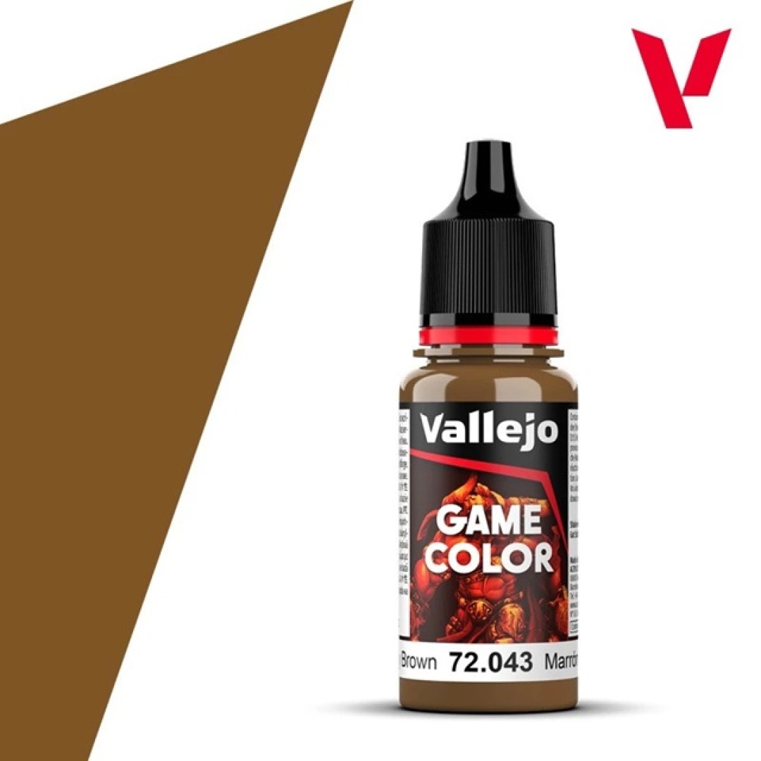 e66d84367846c0a835323ab2934c18f2.jpg Vallejo Game Color Beasty Brown 18ml - Image 1