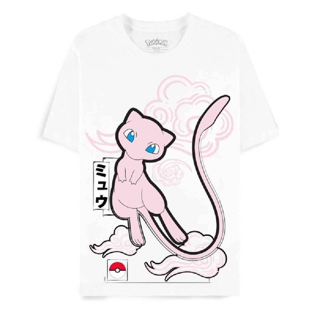 e672d48300b95c4df03c8759669b4a6f.jpg Pokemon Mew Japan Women T-Shirt (L) - Image 1
