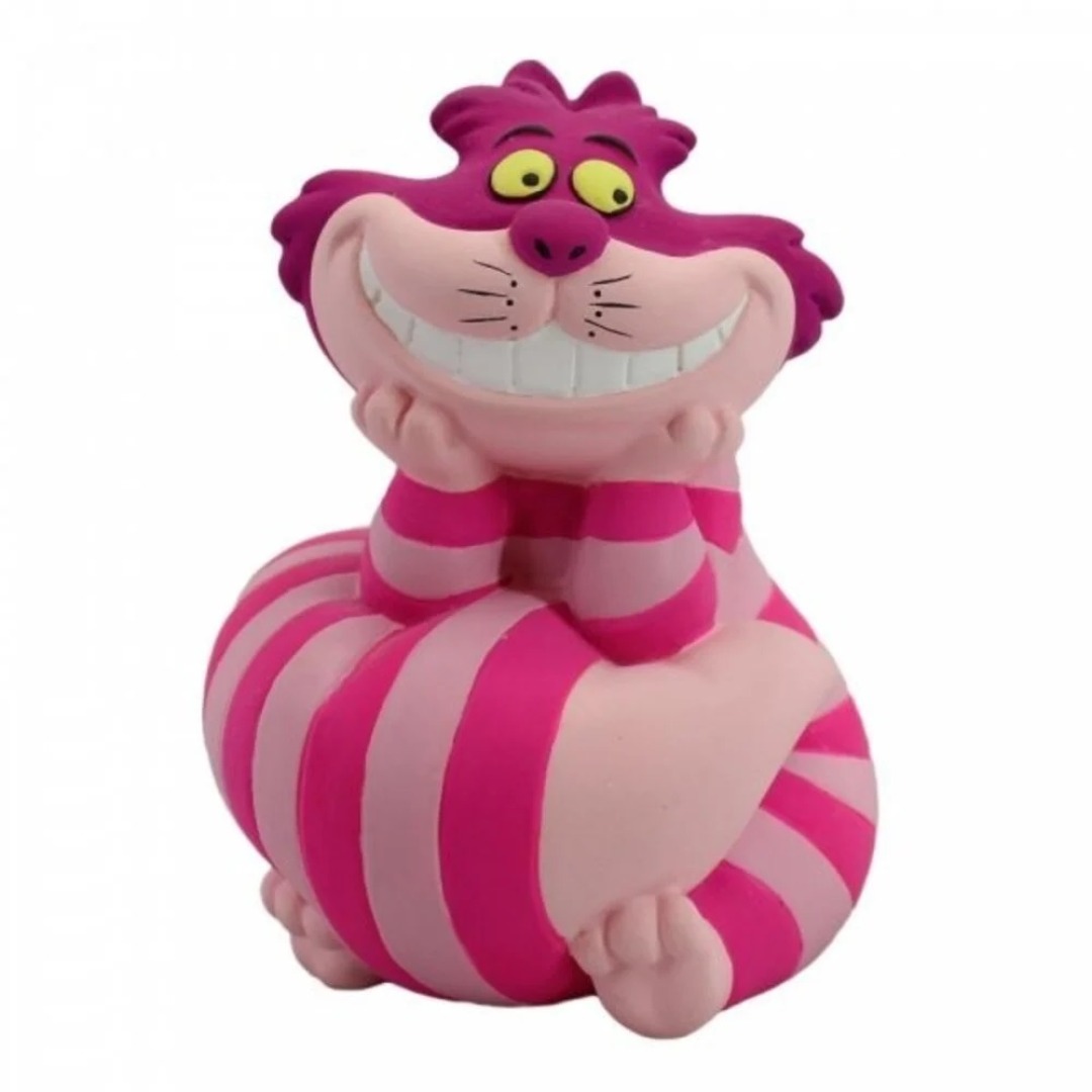 e6fe209aca2a2dc76bdd17fe1f79a29d-2.jpg Disney Alice in Wonderland Cheshire Cat On His Tail Showcase Figurine - Image 1