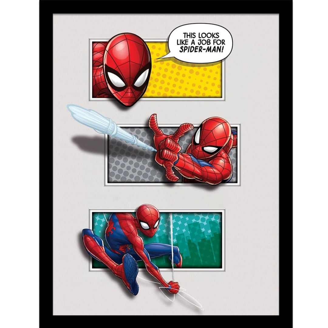 e7114d5438ae1f508b091e0c3423a87b.jpg Marvel Spider-Man Looks Like A Job Collector Print 30x40cm - Image 1