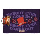 Willy Wonka Nobody Ever Goes In Doormat 40x60cm