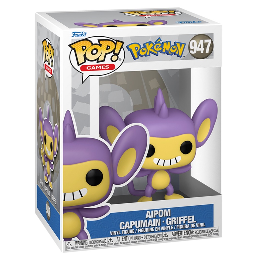 e930abbc54cc28e3eddb83c1df84a2a7.jpg Funko POP! Pokemon N° 947 - Aipom - Image 1