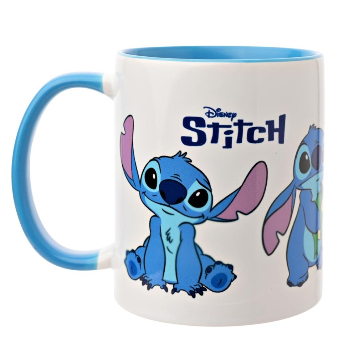 e996be35c2d24a9626f275ae8139328e.jpg Disney Stitch Globe Premium Mug - Image 1