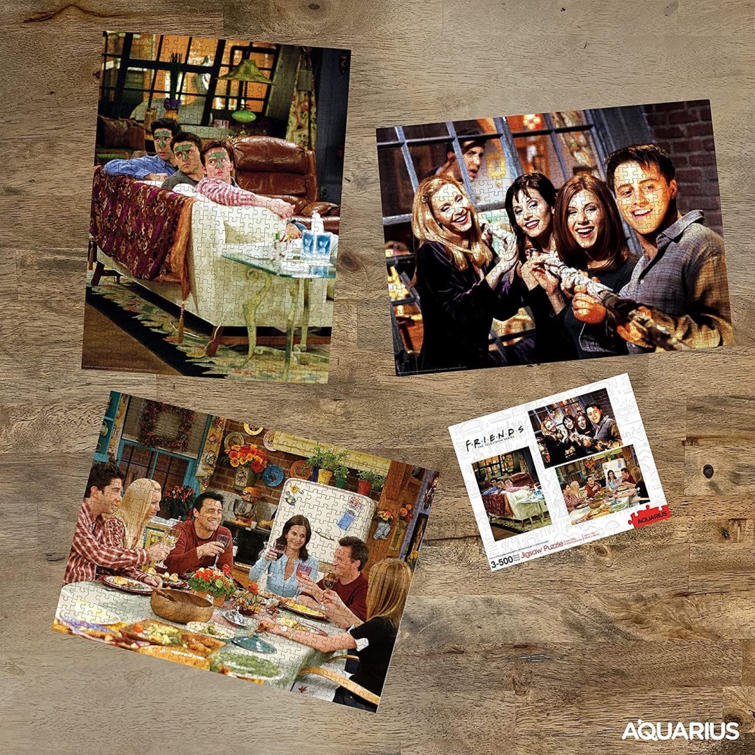 e9c2c6121e365b5c06cd8dbc2e0a515a-1.jpg Friends 3 Puzzle 500 Pieces - Image 1