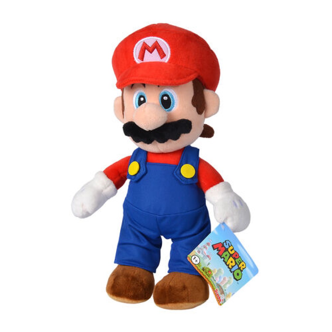 ea7262f6172849cbf748fb891f8bddc0.jpg Super Mario Plush 30cm - Image 1