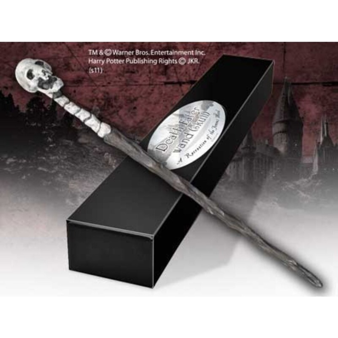 eaab7490f7275d0ec0a1c7520bf26abb-1.jpg Harry Potter Death Eater Skull Wand - Image 1