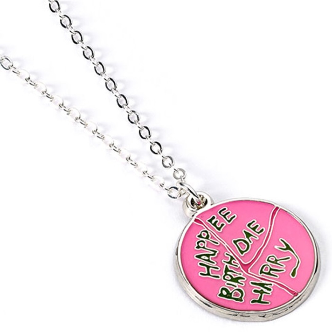 eaf74f542a0ffb1a84b40a342255c958.jpg Harry Potter Happee Birthdae Harry Necklace - Image 1
