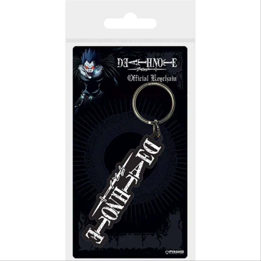 ebab36894adcffd249d6af0fe6d222f9.jpg Death Note Logo Keychain - Image 1