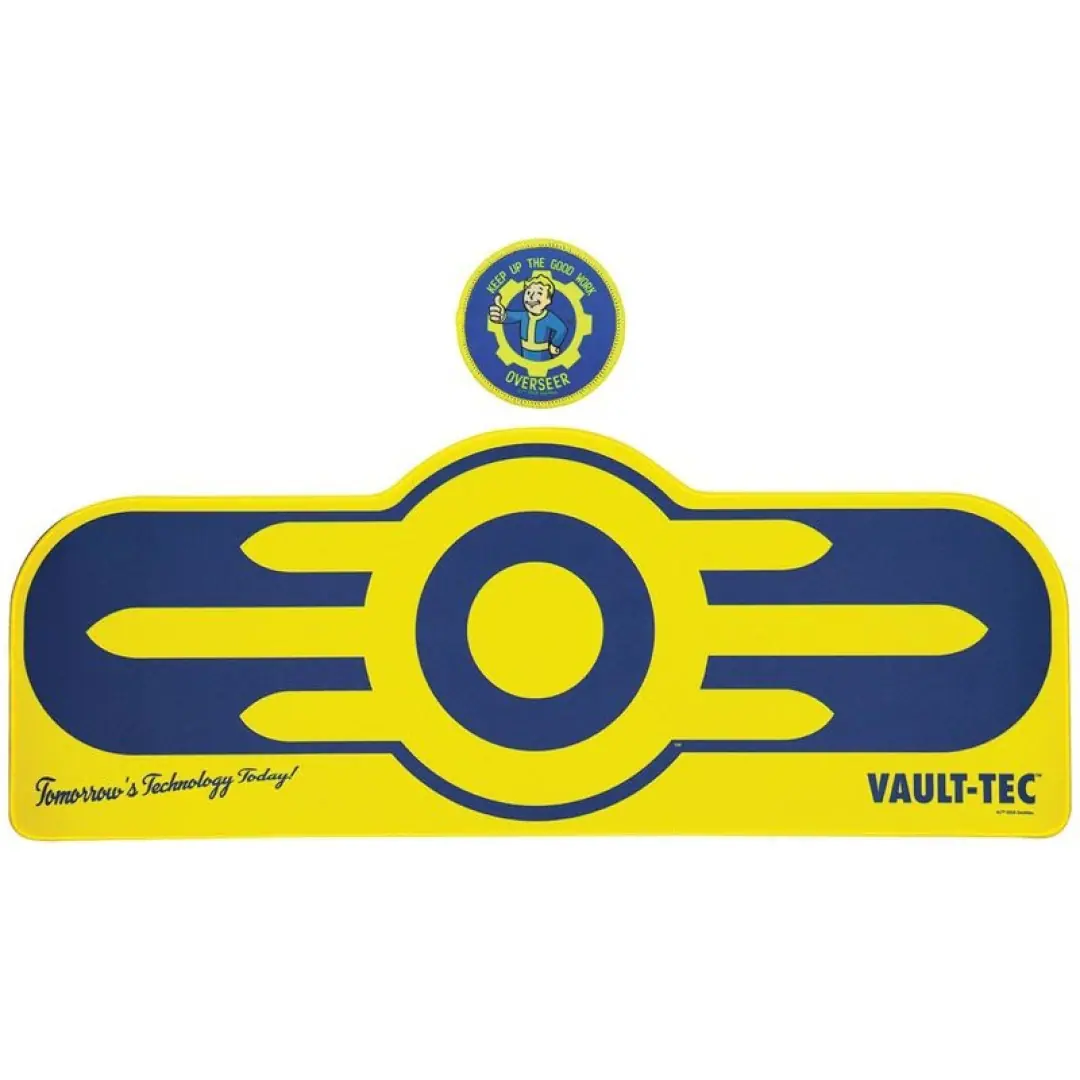 Vault Tech Mat Fallout Vault-Tec XL Desktop Mat + 1 Coaster | Buy Online Malta | GamesPlus