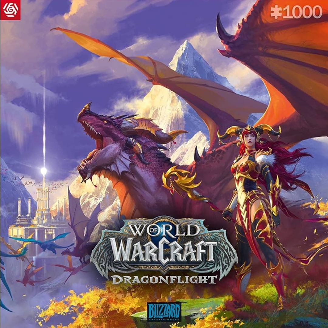 ecc3775c390f4bdddd6cd79c1c0b1502.jpg World Of Warcraft Alexstrasza Puzzle 1000 Pieces - Image 1