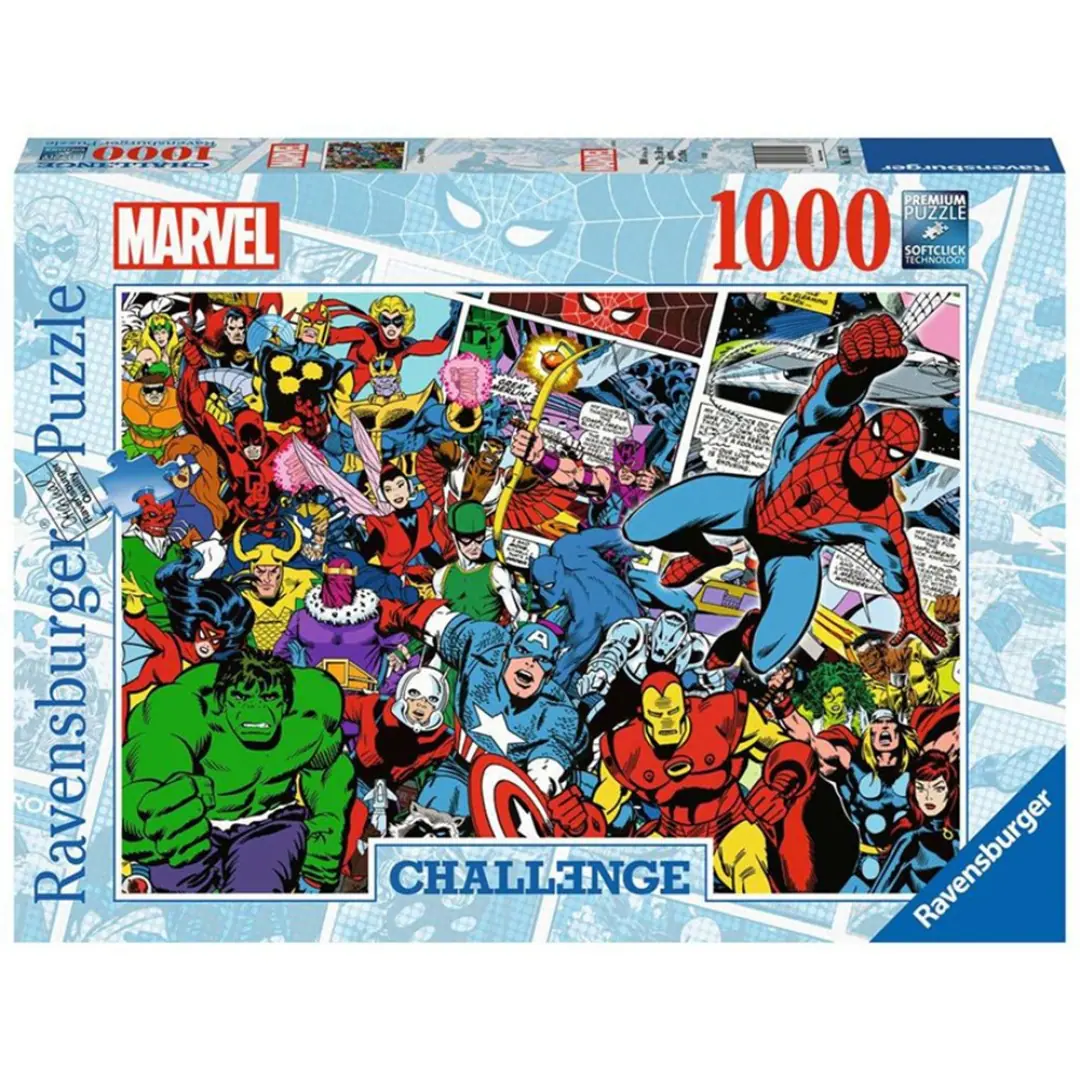 Clementoni - 39672 - Marvel - Avengers - Jeu de Création et Logique pour Enfants - à Partir de 14 Ans et Plus - Puzzle des Héros de la Licence - 1000 Clementoni - 39672 - Marvel - Avengers - Jeu de Création et Logique pour Enfants - à Partir de 14 Ans et Plus - Puzzle des Héros de la Licence - 1000