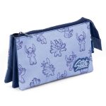 Disney Stitch Mood Triple Pencil Case