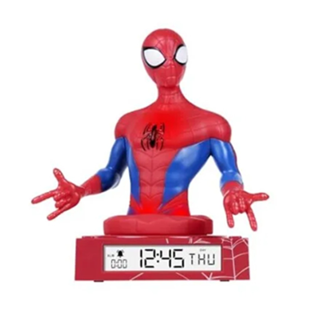 ed94174ec4caabc9495939255df96654.jpg Marvel Spider-Man 3D Alarm Clock - Image 1