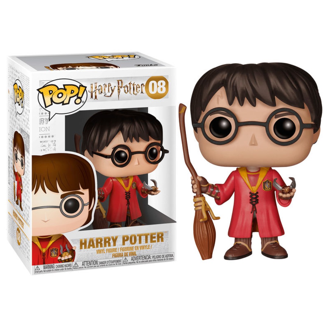 ee58f56ee3ba6fa44f7683a20369ab4b.jpg Funko POP! Harry Potter N° 8 - Harry Potter Quidditch - Image 1