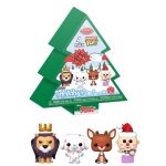 Pocket POP! Keychain Rudolph - 4 Pack Holiday Tree