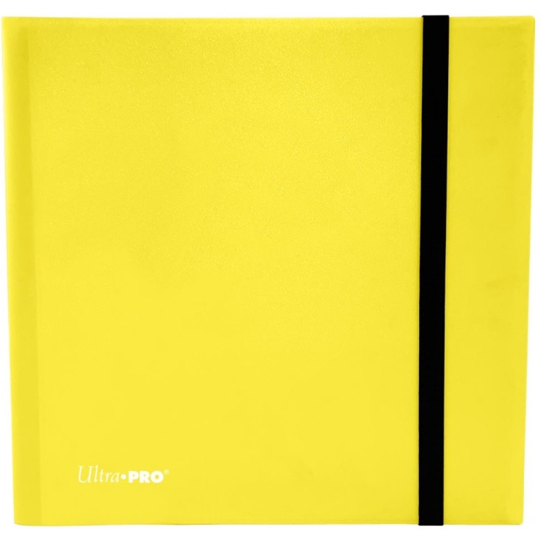 ee91dbd1782007115866b22ebe543289-1.jpg Ultra Pro 12-Pocket PRO-Binder Eclipse Lemon Yellow - Image 1
