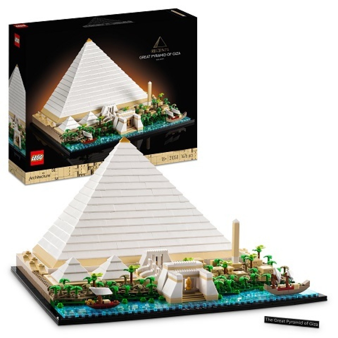 eeae85a16ccc330d14376b1dcf4f46c0.jpg LEGO Architecture 21058 Great Pyramid Of Giza - Image 1