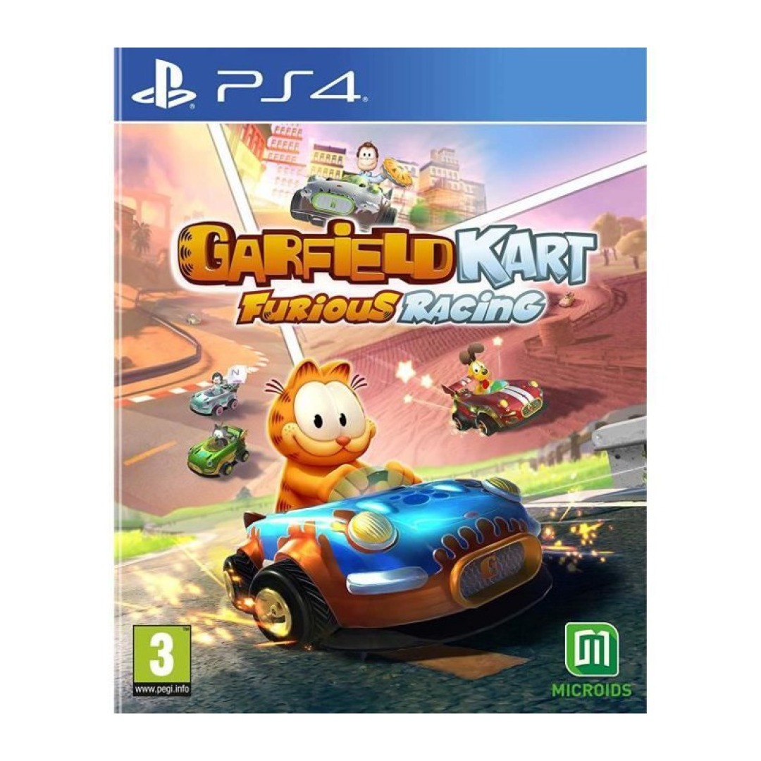 ef45194f28b3f77f160f956edd4b4c40.jpeg PS4 Garfield Kart Furious Racing - Image 1