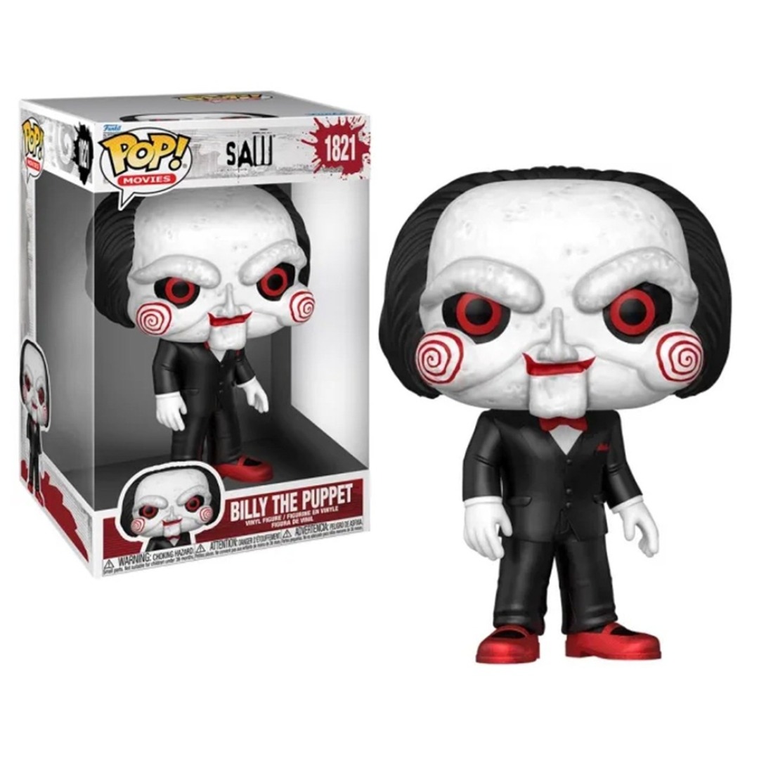 f00caefe8a4a7a1e9d26a09fd31497eb.jpg Funko POP! Saw N° 1821 - Billy The Puppet - Image 1