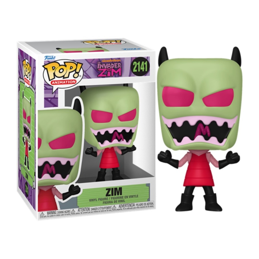 f03e1b8014b2f2683e41013d2cef6520.jpg Funko POP! Invader Zim N° 2141 - Zim - Image 1