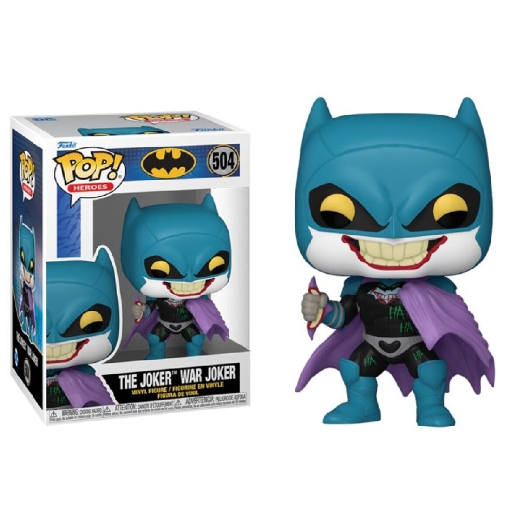 f0954b4d0569bd29be2ef7e945e5d01a.jpg Funko POP! DC Batman N° 504 - The Joker War Joker - Image 1