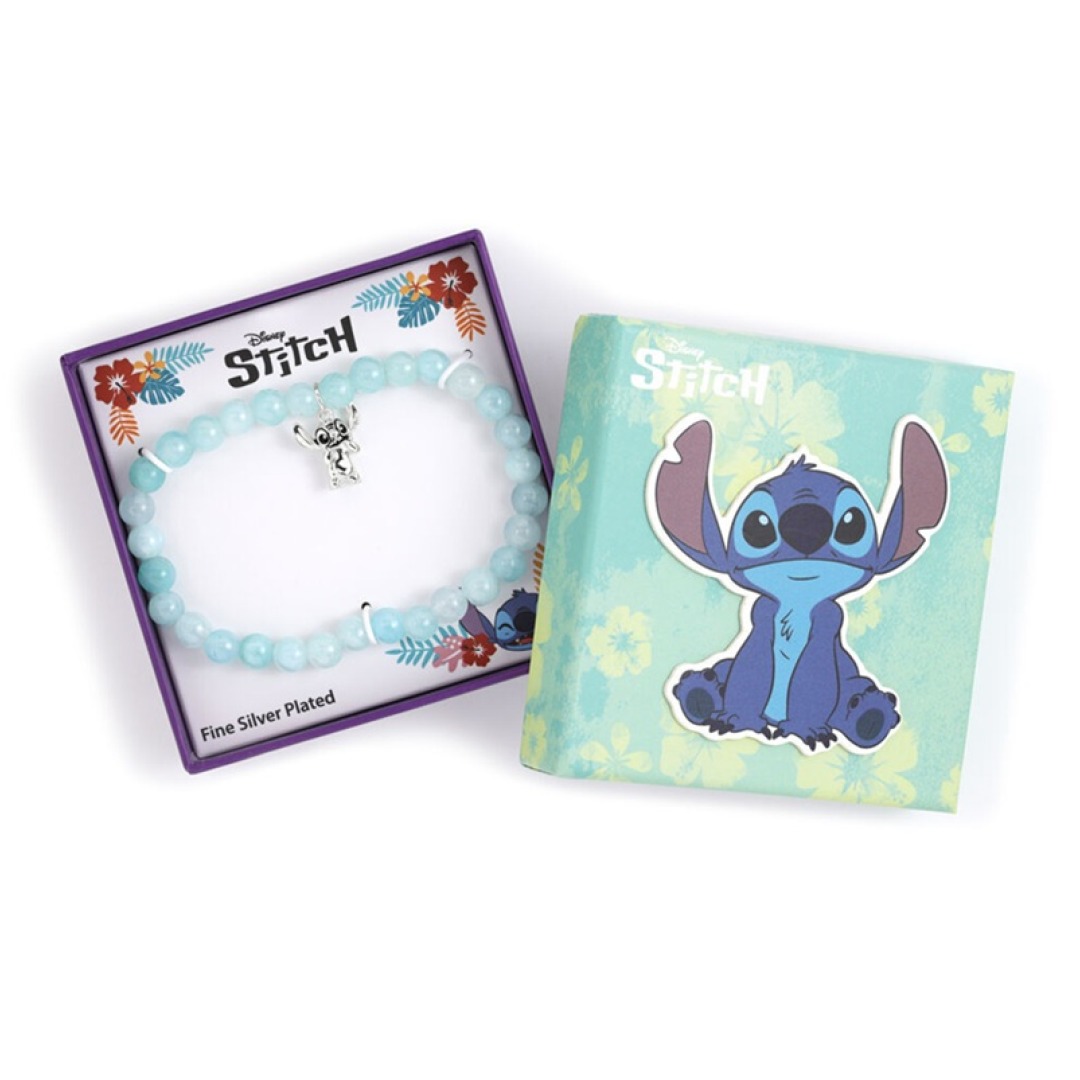 f17751891f364fcf8b66db042ac1f2ce-2.jpg Disney Stitch Blue Beads Bracelet & Stitch Pendant - Image 1