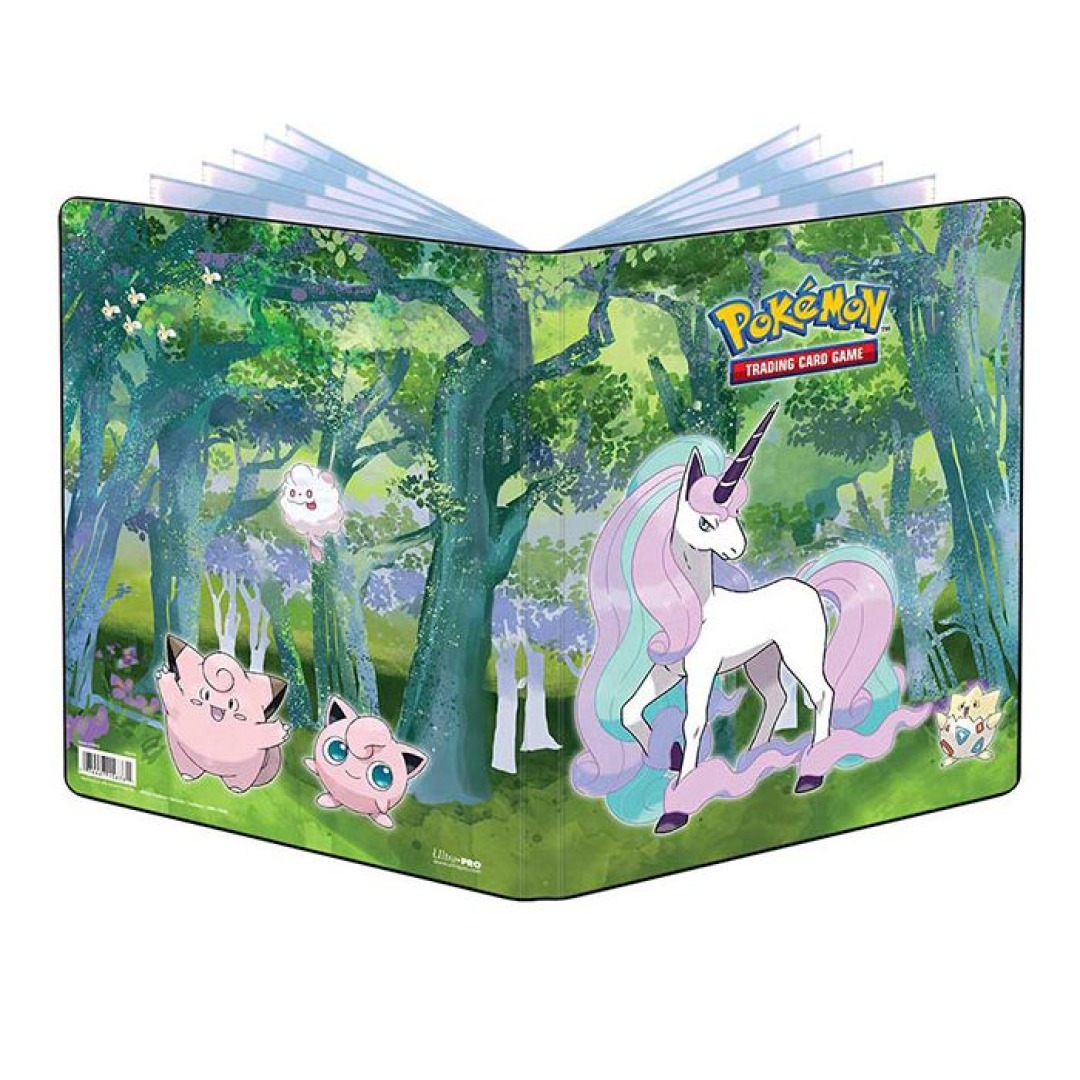 f228e1308b814f39c5187e19ced52261.jpg Ultra Pro Pokemon Gallery Series Enchanted Glade 9 Pocket Portfolio - Image 1